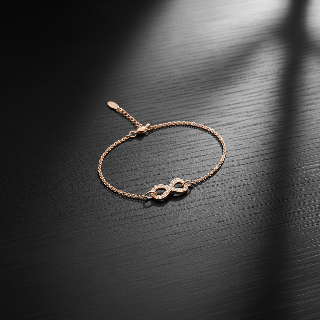 Bracelet Infinity cristaux purs – Image 3