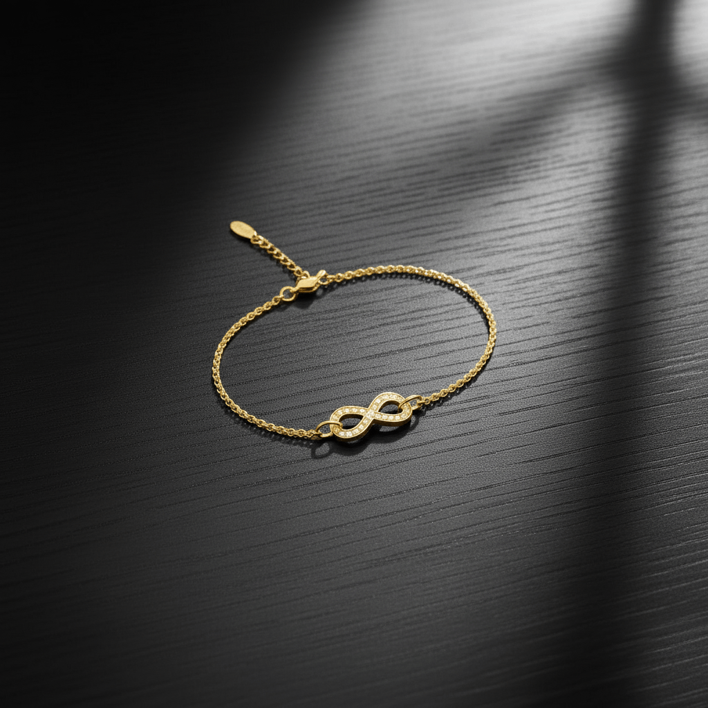 Bracelet Infinity cristaux purs – Image 4