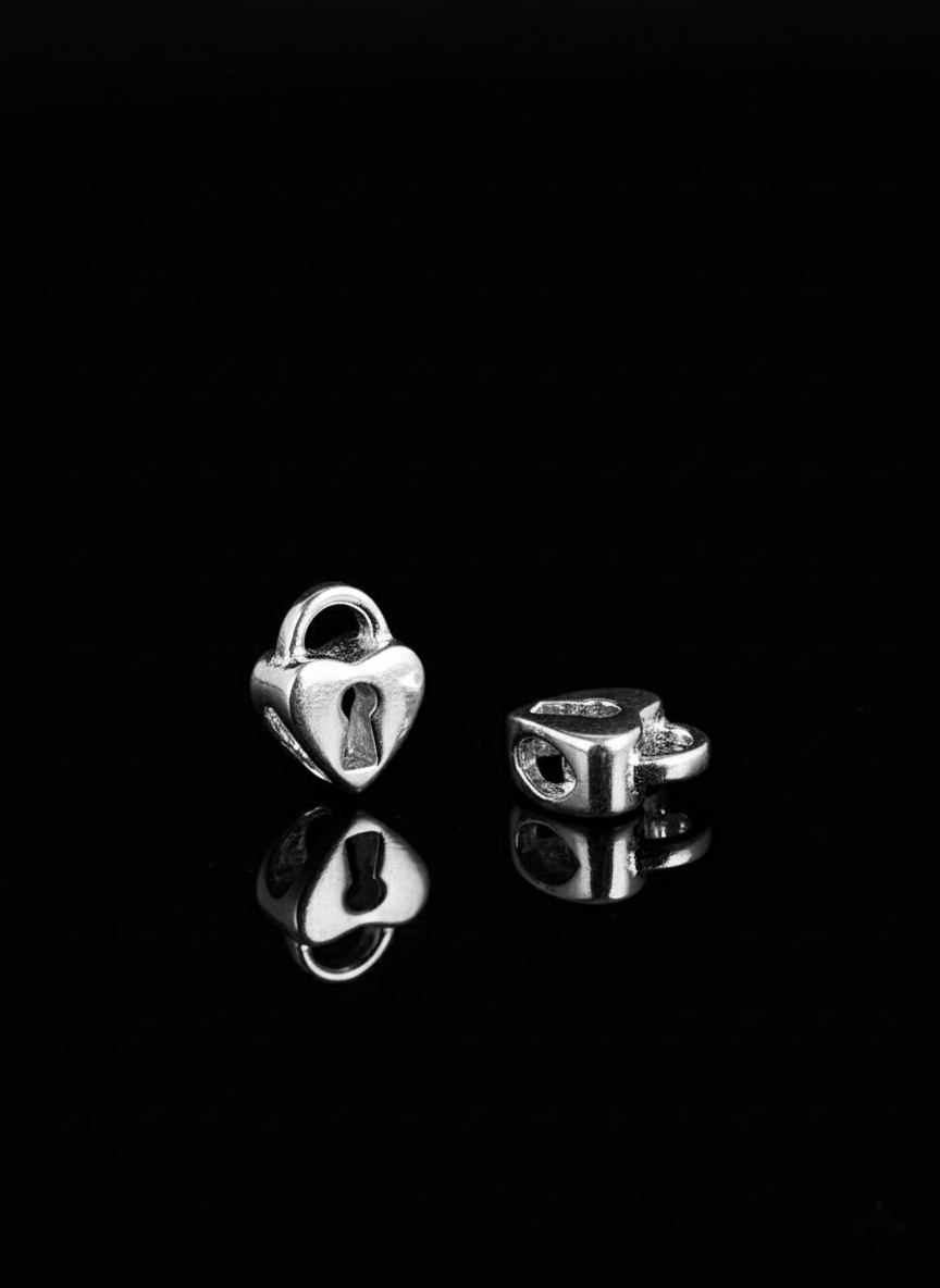 Charm cadena en forme de coeur