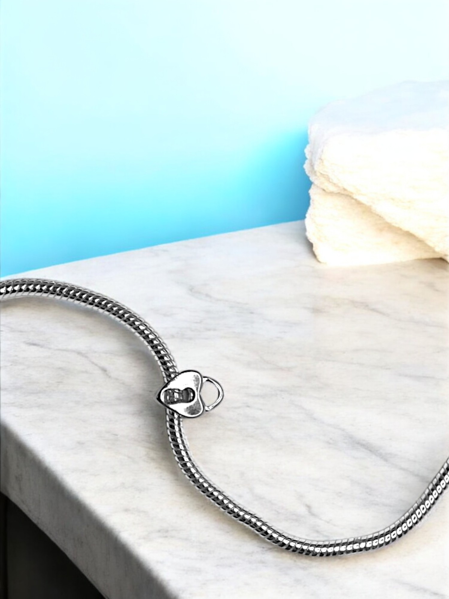 Charm cadena en forme de coeur – Image 3