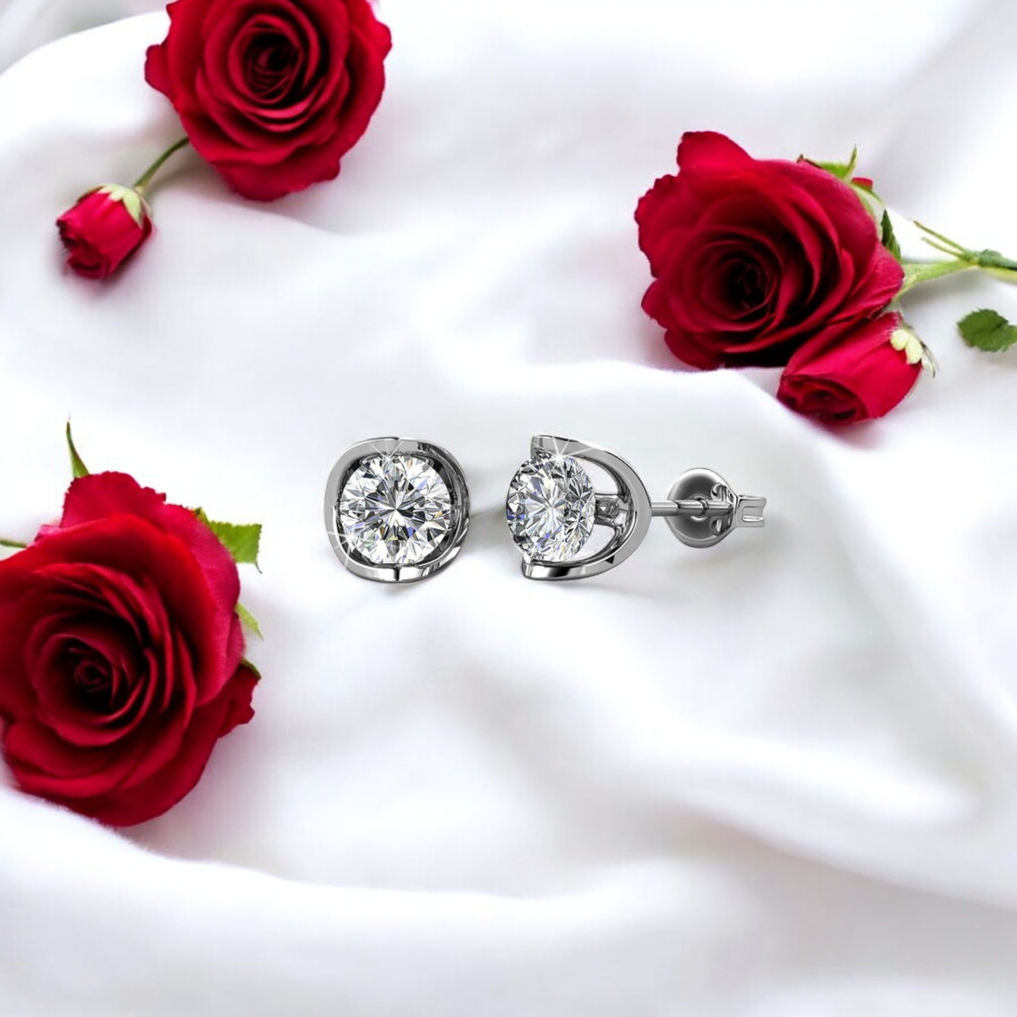 Parure Charlotte or blanc – Image 4