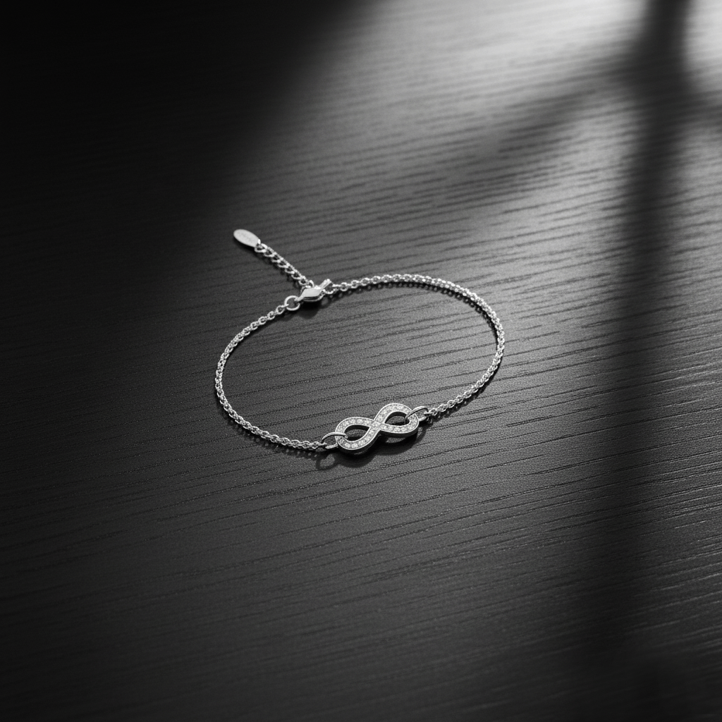 Bracelet Infinity cristaux purs – Image 2