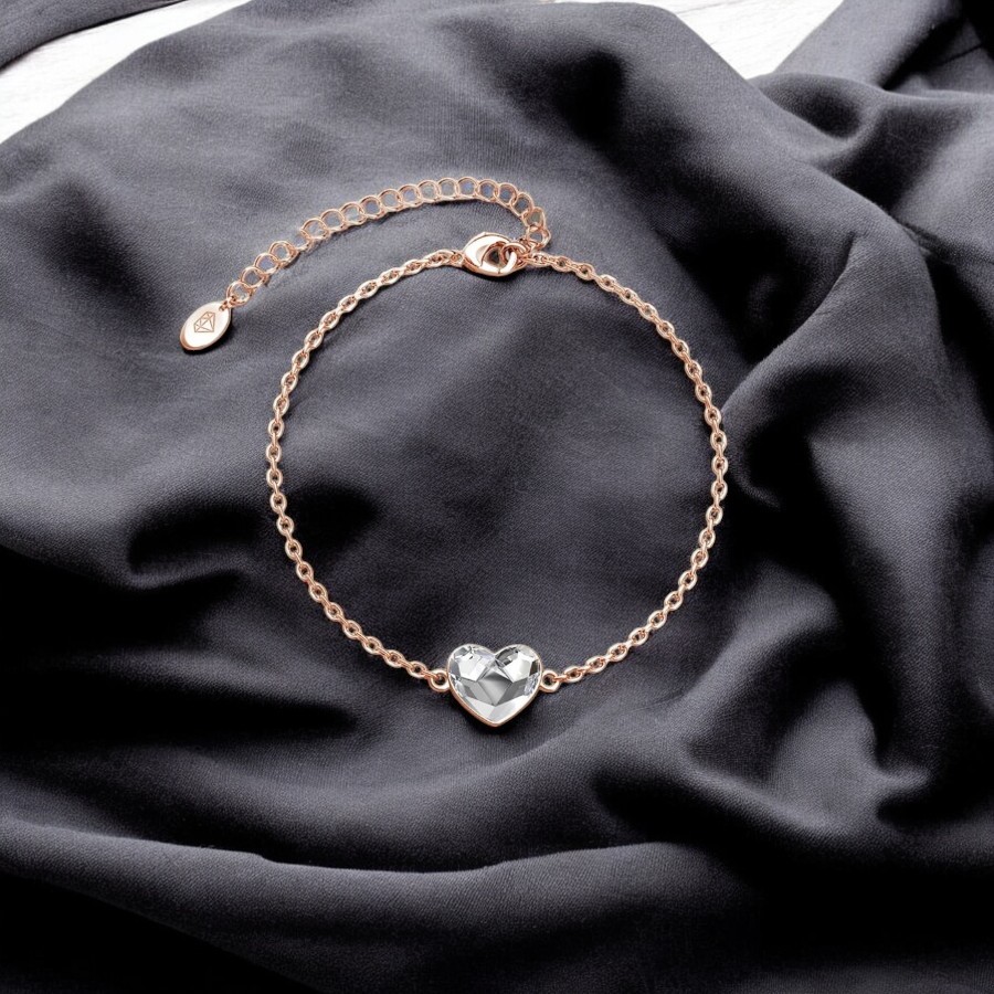 Bracelet twinkie or plaqué rose 18k